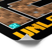 Poster Niveau 12 Débloqué Numéro de jeu vidéo Pixel 12 An (Coin)