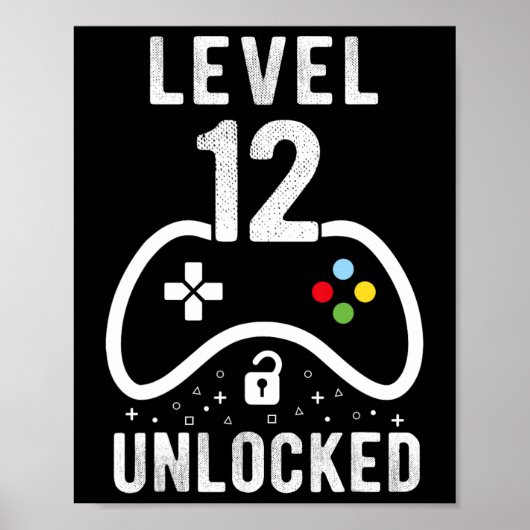 Poster Niveau 12 Jeu vidéo non bloqué (Devant)