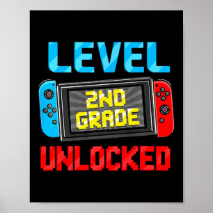Poster Niveau 2e année débloqué Ck pour la rentrée des cl