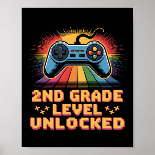 Poster Niveau 2e année débloqué Ck pour la rentrée scolai
