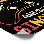 Poster Niveau 7 Jeu vidéo déverrouillé 7e Jeu d'anniversa (Coin)