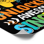 Poster Niveau 8 Déverrouillé Awesome 2016 8e Anniversaire (Coin)