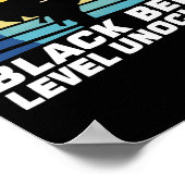 Poster Niveau Ceinture Noire Débloqué 5 (Coin)