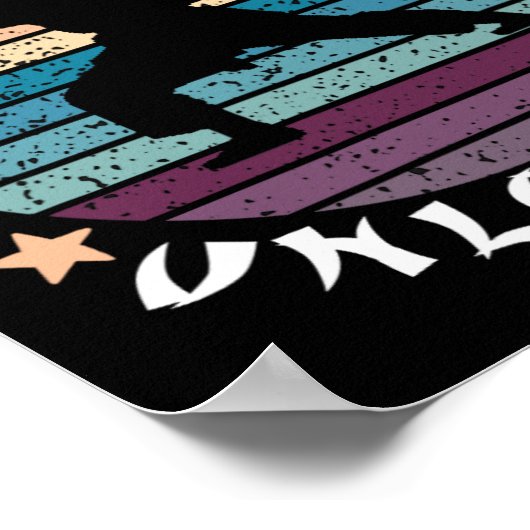 Poster Niveau Ceinture verte Déverrouillé Réussite Karate (Coin)