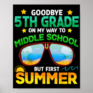 Poster Niveau De L'École Secondaire Premier Été