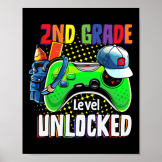 Poster Niveau Deuxième Année Débloqué Vidéo Byck To Schoo