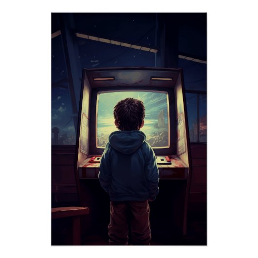 Poster Niveau final | Un rêve d'arcade rétro (Devant)