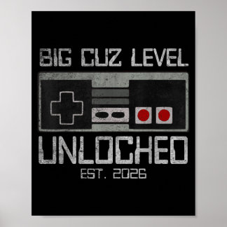 Poster Niveau Grand Cousin Débloqué Est 2026 Niveaux Supé