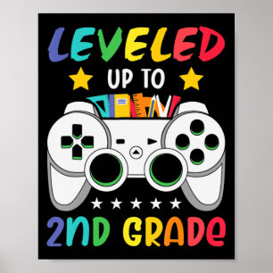 Poster Niveau Jusqu'À La 2E Classe Garçon Deuxième Classe