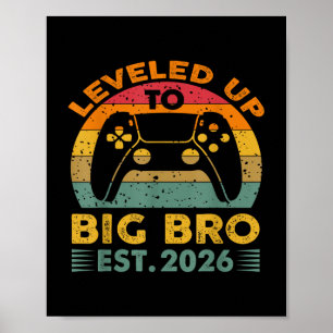Poster Niveau vintage Jusqu'À Big Bro 2026 Promu À Bi