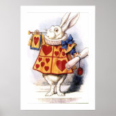 Poster Nivens McTwisp le lapin Alice au pays des merveill (Devant)