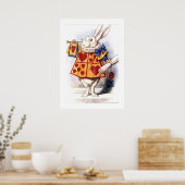 Poster Nivens McTwisp le lapin Alice au pays des merveill (Cuisine)