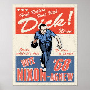 Poster Nixon, petit pain avec