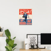 Poster Nixon, Roulez avec (Bureau à domicile)