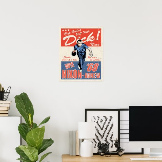 Poster Nixon, Roulez avec (Bureau à domicile)
