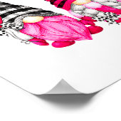 Poster Nk Buffalo Plaid And Heart Balloons Valentines D  (Coin)