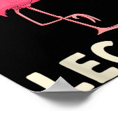 Poster Nk Flamingo Workou Don't Skip Leg Day Gym Fitness  (Coin)