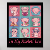 Poster Nk In My Axolotl Era Cute Christmas For Axolotl Lo (Devant)