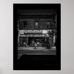 Poster No 1030 Queen St E 3 avec bordure