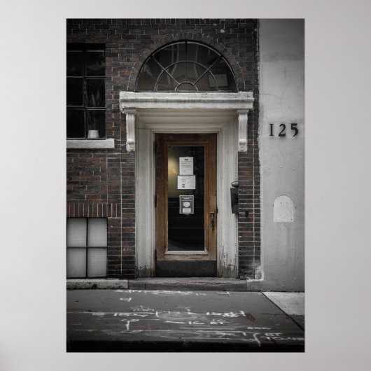 Poster No 125 George St 1 Version couleur (Devant)