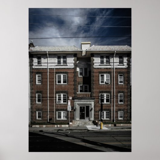 Poster No 1836 Queen St E 2 Version couleur (Devant)