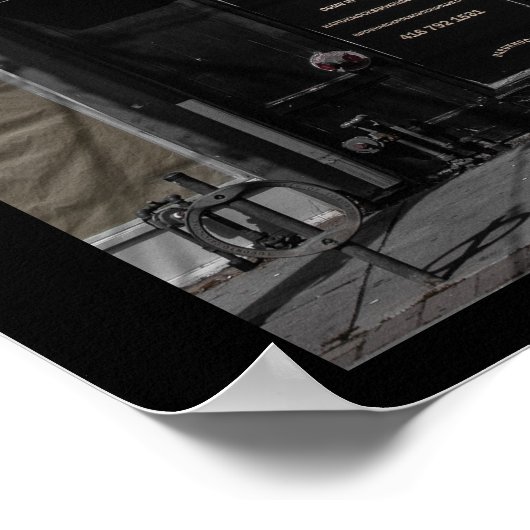 Poster No 358 Queen St E 1 Version couleur (Coin)