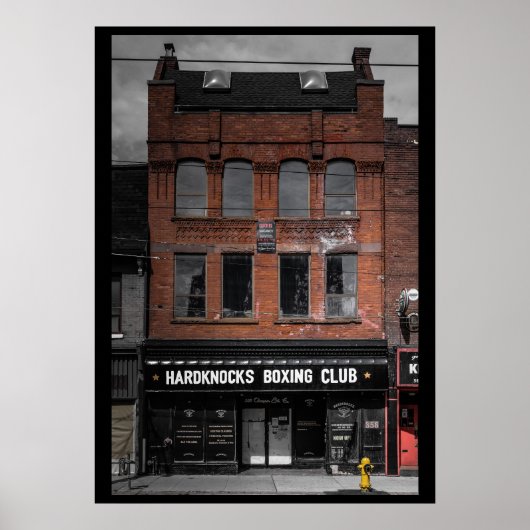 Poster No 358 Queen St E 1 Version couleur (Devant)
