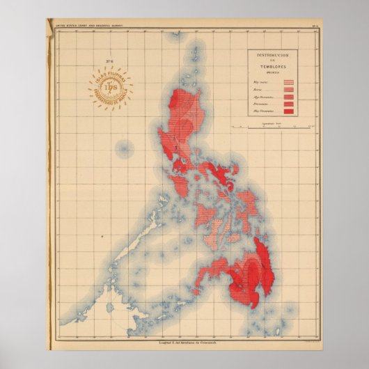 Poster No 6 Signes Temblores de distribution (Devant)