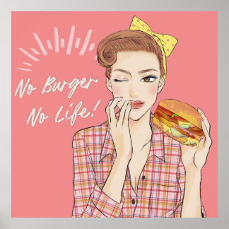 Poster No Burger No Life