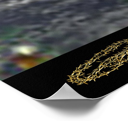 Poster No Greater Love Cross (Coin)