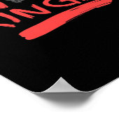 Poster No King Simple Clean Design (Coin)