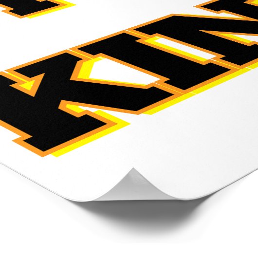 POSTER NO KINGS (Coin)