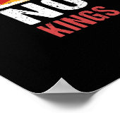 Poster No Kings Anti Vintage Graphic (Coin)