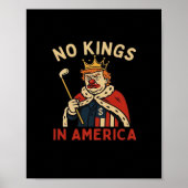 Poster No Kings In America Anti-Donald No Kings Day Class (Devant)