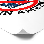 Poster No Kings In America Classic Vintage Graphic (Coin)