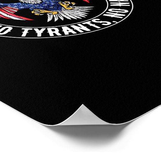 Poster No Kings In America No Fascists We The People Poli (Coin)