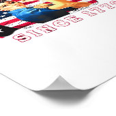 Poster No Kings In America Since 1776 USA Flag Save  Esse (Coin)