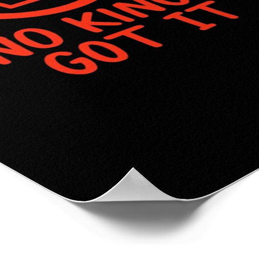 Poster No Kings It Patriotic Style (Coin)