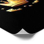 Poster No Kings. Simple Yet Impactful Visual Of A Destroy (Coin)