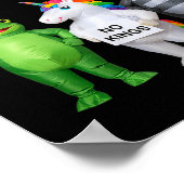 Poster No Kings Unpaid Peaceful Protester Frog And Unicor (Coin)