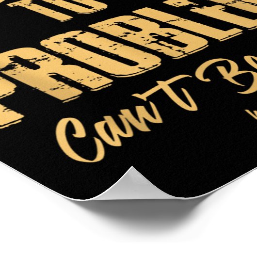 Poster No Longer Under Construction Proud To Be A Problem (Coin)