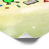 Poster No More Calculations Funny Math Design (Coin)