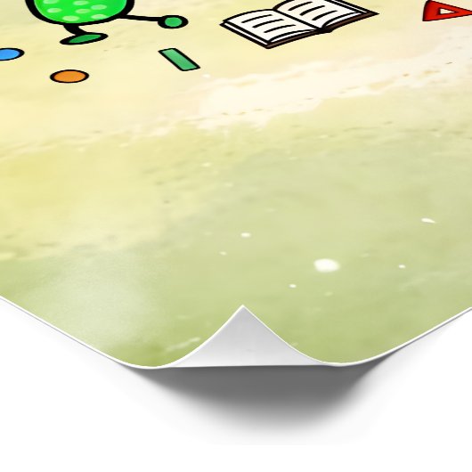 Poster No More Calculations Funny Math Design (Coin)