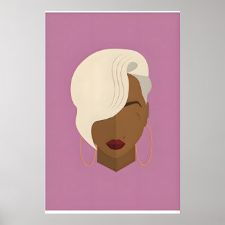 Poster No More Drama Inspired Original Icon Design Print