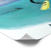 Poster No more wind for kitesurfing (Coin)