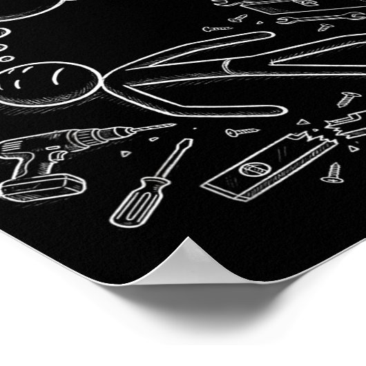 Poster No New Tools Today  (Coin)