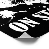 Poster No One Is Illégal On Stolen (Coin)