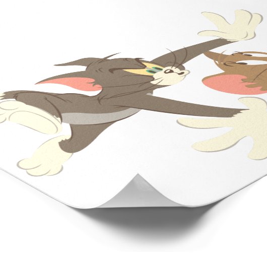 Poster No Outline Tom Et Jerry Chase (Coin)