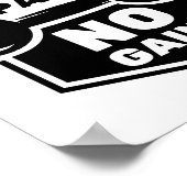 Poster No Pain No Gain | Citation Motivationnelle Gym Fit (Coin)