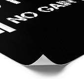 Poster No Pain No Gain Workout Motivation (Coin)